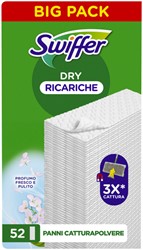 Vloerwisdoekjes Swiffer navulling droge doekjes 52 stuks