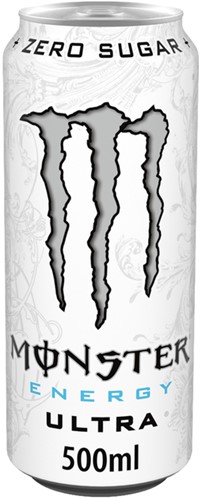 Energiedrank Monster ultra suikervrij blik 500ml