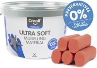 Klei Creall Play-it Ultra Soft helder rood 1100 gram-2