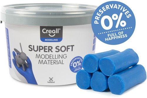 Klei Creall supersoft blauw 1750gram-2