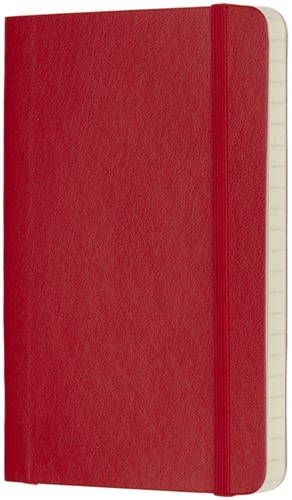 notitieboek A6 Moleskine SC rood-2