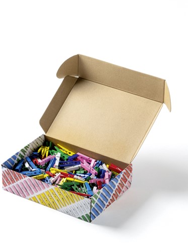 Wasknijpers Folia jumbo 500gram assorti-3