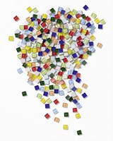 Mozaieksteentjes Folia 10x10mm glas basis assorti-2