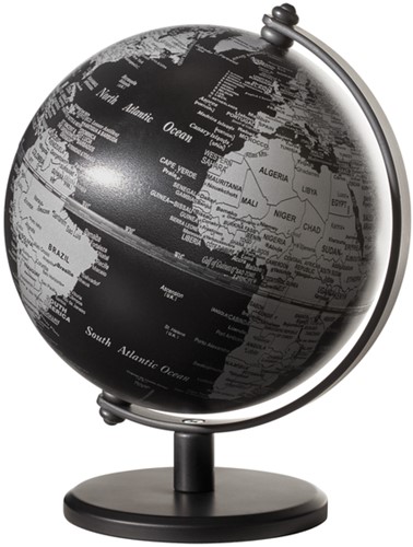 Globe Troika 13cm zwart-zilver