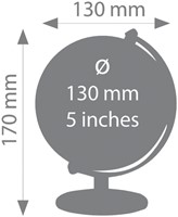 Globe Troika 13cm blauw-groen-2