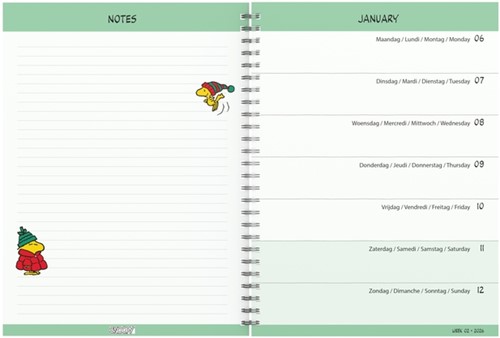 Agenda 2026 Lannoo bureau 170x230 Peanuts 7dagen/2pagina's-2