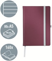Notitieboek Leitz Style A5 lijn 160 pagina's 100gr rood-2