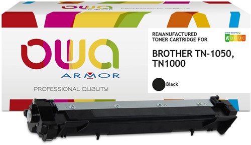 Toner OWA  alternatief tbv Brother TN-1050 zwart jumbo