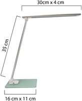 Bureaulamp Unilux Popy led wit-2