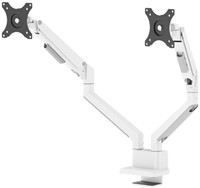 Monitorarm Neomounts NEXT Slim 2 schermen 32 inch wit-2