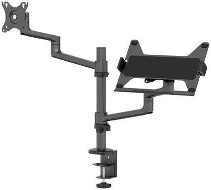 Monitorarm + laptophouder Neomounts NEXT DS20 17-27'' zwart-2