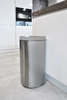 Afvalbak Desq Touch 30 liter RVS zilver-2