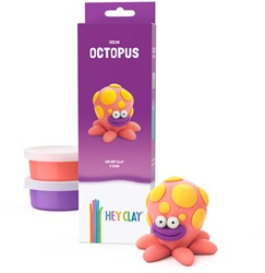 Klei Hey Clay Octopus 3 potjes