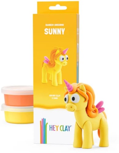 Klei Hey Clay Sunny 3 potjes