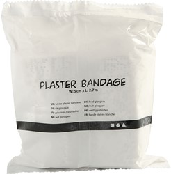 Gipsverband Creativ Company rol 10x270cm 2 rollen