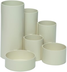 Pennenkoker MAUL tubo 6-vaks Ø150x125mm wit