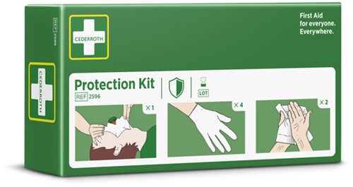 Protectiepakket Cederroth beademingsdoekjes-2