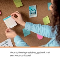 Punaises Nobo hout voor memobord 40 stuks-3