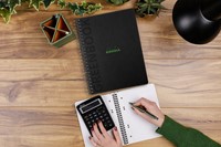 Notitieboek Rhodia Greenbook recycled A5+ lijn 160 pagina's 90gr hc-3