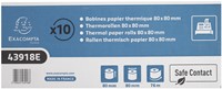 Telrol Exacompta 80mmx76m kern Ø12mm SafeContact thermisch-2