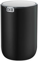Afvalbak EKO Fandy 2 tafelmodel met swingdeksel 1,5 liter zwart