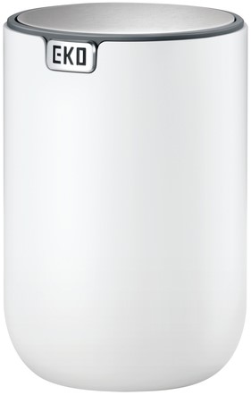 Afvalbak EKO Fandy 2 tafelmodel met swingdeksel 2,2 liter wit