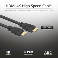 Kabel ACT HS v2.0 HDMI-A male - HDMI-A male (AWG30) 5 meter-2