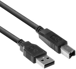Kabel ACT USB 2.0 A male - USB B male 5 meter