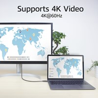 Kabel ACT USB-C 3.2 GEN.2 M/M zwart 2 meter-2