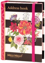 Adressenboek Paperclip Melli Mello A6 80vel 100gr