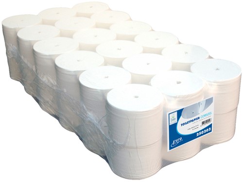 Toiletpapier Coreless 2-laags 104m wit