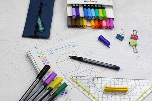 Fineliner Pentel Pointliner S40-A fijn zwart-3