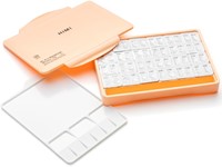 Gouache HIMI twin cups 48 kleuren 12gr opbergbox Peach Fuzz-3