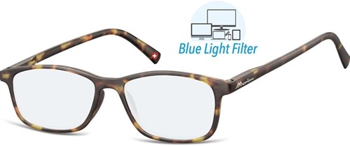 Leesbril  Montana +2.00 dpt blue light filter turtle