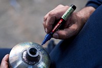 Paintmarker edding 50 EcoLine op waterbasis 2-3mm rood-3