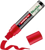 Paintmarker edding 52 EcoLine op waterbasis 4-15mm rood-2