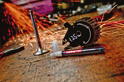 Paintmarker edding 791 op alcoholbasis 1-2mm groen-3