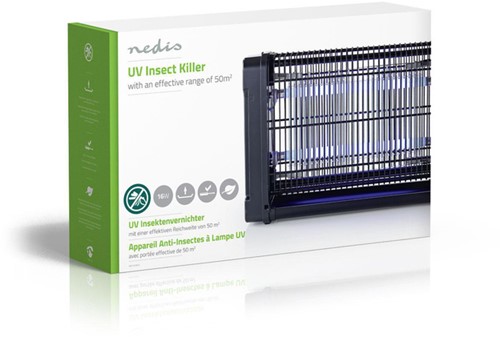 Insectenlamp Nedis electrisch 2x8watt 50M2 zwart-3