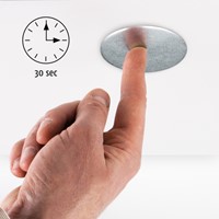 Montageset Alecto voor rookmelders magneetplaat 2 stuks MK-2 TWIN-1