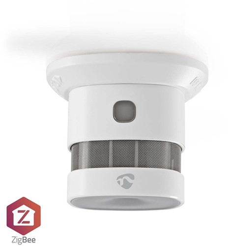 Rookmelder Nedis Smartlife Zigbee 3.0 Wifi 10 jaar sensor wit-3