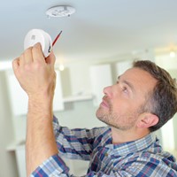 Rookmelder Alecto mini met 5 jaar batterij SA100 wit-2