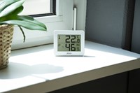 Thermometer hygrometer Alecto WS-55 wit - zilver-2