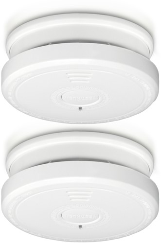 Rookmelder Alecto 2 stuks SA20 wit