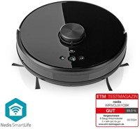 Robotstofzuiger Nedis Smartlife wifi laser 3-in-1 zwart-2