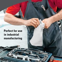 Poetsdoek WypAll X80 PowerClean 426x281mm 160vel dispenserdoos wit 8279-2