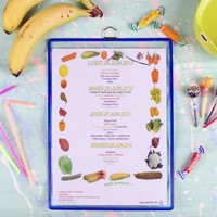 Zichtpanelenframe hangend Tarifold A4 blauw 5 stuks-3