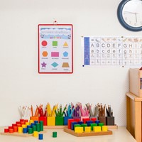 Zichtpanelenframe hangend Tarifold A4 rood 5 stuks-1