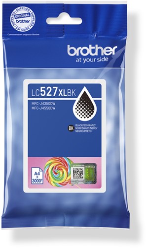 Inktcartridge Brother LC-527XLBK zwart