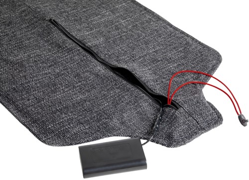 Stoelhoes verwarmd Montandor Infrarood grijs-3