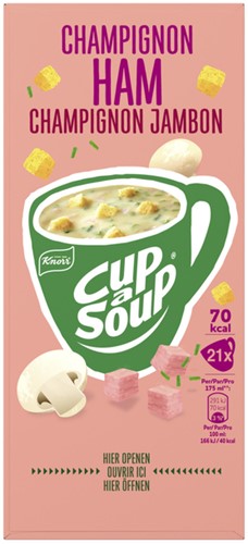 Cup-a-Soup Knorr champignon ham 21x175ml